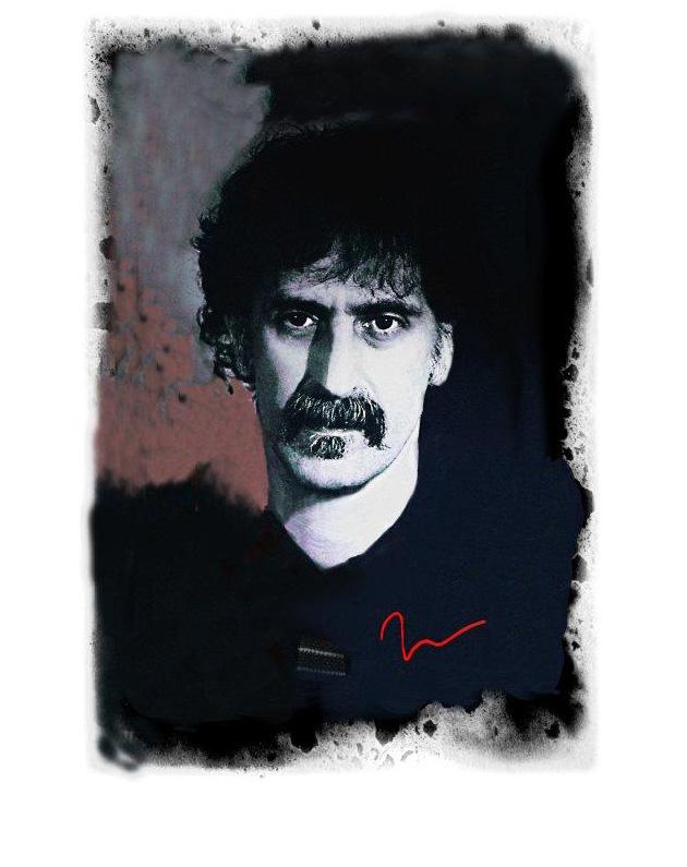 CHOCHOLÁČ JIŘÍ Frank Zappa 45x60cm