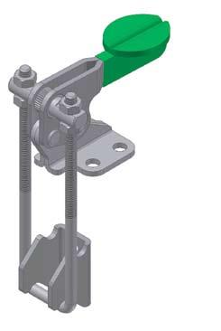 Light to medium heavy-duty version Clamps are based on types 401, 402 and 403, differing only by the feature they are designed for clamping in the