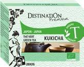 2954 12 x (20 x 2 g) IN fair, 3700110011534 Zelený pražený čaj Kukicha sáčkovaný DESTINATION