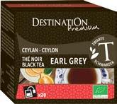 (20 x 2 g) LK fair 3700110008114 Černý čaj Earl Grey sáčkovaný DESTINATION Dvacet sáčků v