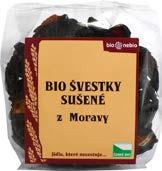 Sušené švestky vypeckované ČESKÉ BIO Sušené švestky z