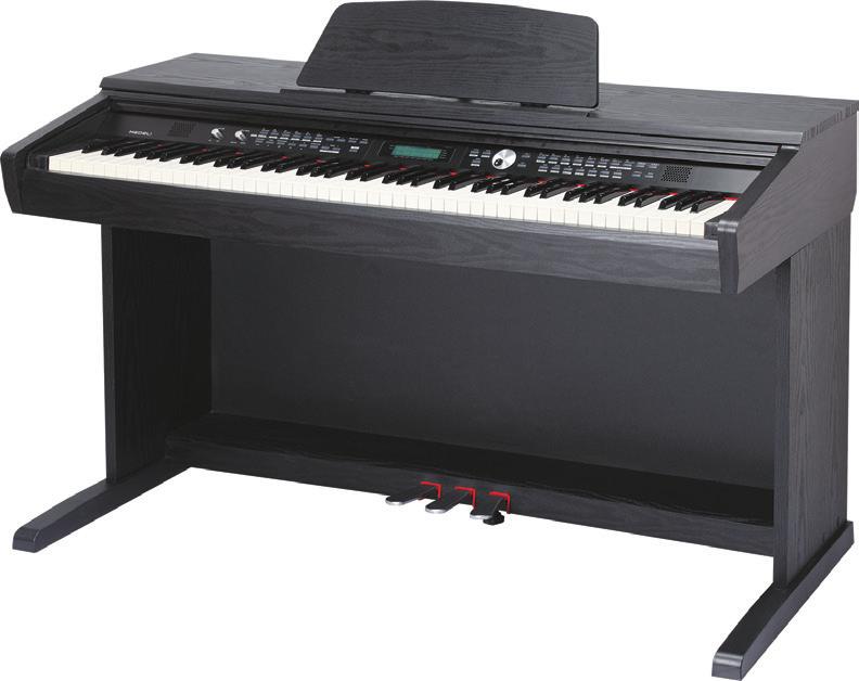 25900243 Digitální pianino Medeli P330 88 kláves 500 hlasů 88 dynamických