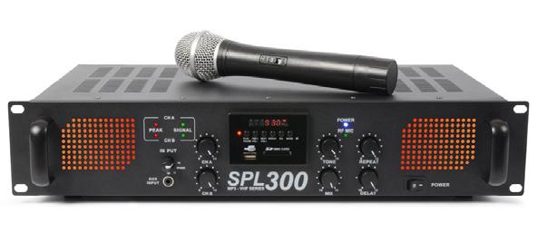 5 990 Kč 3 390 Kč SK172830 Média přehrávač Power Dynamics zabudovaný zesilovač 2x 100 W MP3 přehrávač MP3 (USB,