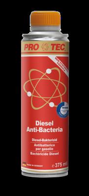 Palivový systém - diesel Diesel Anti-Bacteria 1:200 ANTIBAKTERIÁLNÍ SMĚS PRO MOTOROVOU NAFTU Voda v palivové nádrži je zdroj života bakterií a při používání bionafty, vzniká ještě lepší prostředí pro