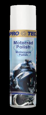 Motocyklová řada Motorcycle Polish VOSKOVÁ SMĚS VE SPREJI PRO OCHRANU POVRCHU MOTOCYKLU Vysoce účinná vosková směs. Čistí a chrání proti poškrábání porch motocyklu.