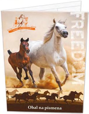 7789 A5 box na sešity s gumou HORSE FREEDOM 7774 obal