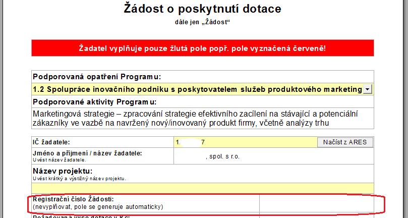 13. ODESLÁNÍ ŽÁDOSTI ÚŘADU vyplněný formulář si zkontrolujte, případně uložte na disk a následně klikněte na Odeslat elektronicky úřadu.