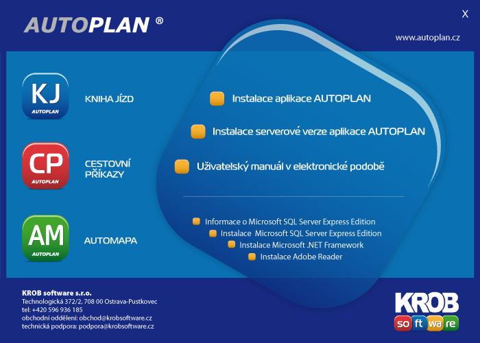 KAPITOLA 1 Aplikace AUTOPLAN využívají pro svůj běh prostředí Microsoft.NET Framework 2.0. Microsoft.NET je sada moderních softwarových technologií společnosti Microsoft a.