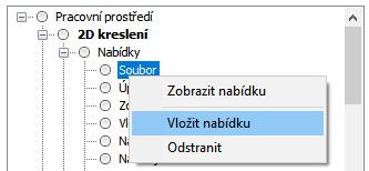 WSAUTOSAVE, kterou můžete nastavit v dialogovém okně Nastavení: Zaškrtnete-li přepínač Uložit automaticky při přepínání, aktuální stav pracovního prostředí se uloží vždy při volbě jiného pracovního