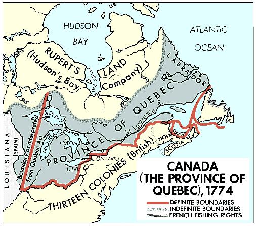 Francouzské a britské kolonie v letech 1689 1763 došlo k tzv. francouzským a indiánským válkám, které vyústily v zánik francouzské moci v Kanadě (až na drobné území St.