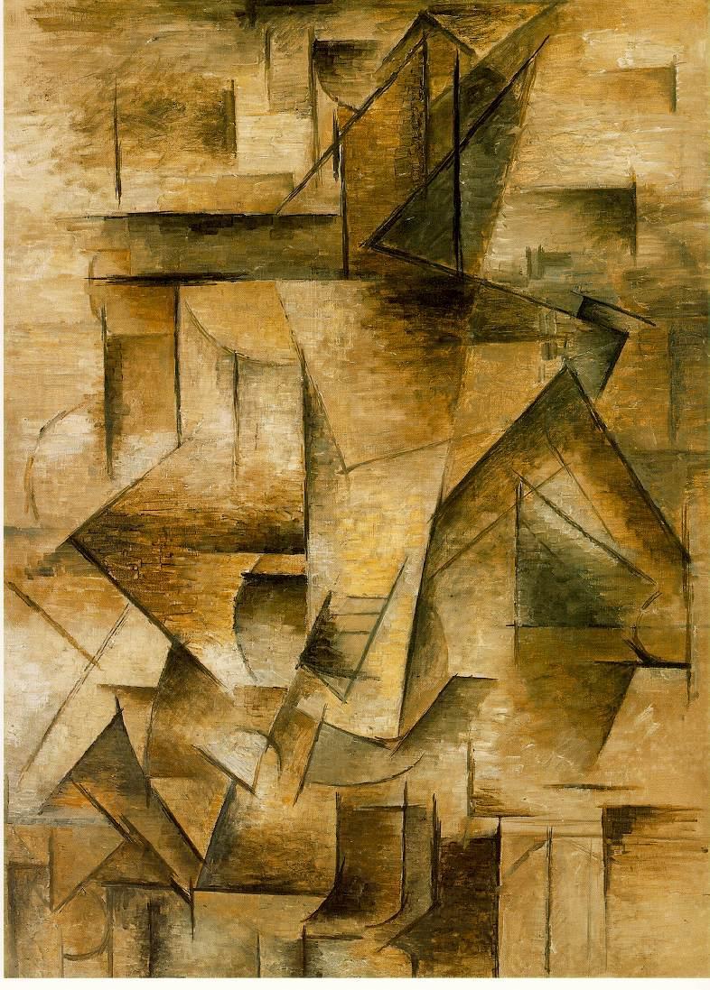 Obr. 4: Kytarista (P. Picasso) Kubismus a diváci Příchod kubismu byl pro publikum nečekaným jevem. Většina nových věcí je přijímána s nepochopením. Bylo tomu tak i tady.