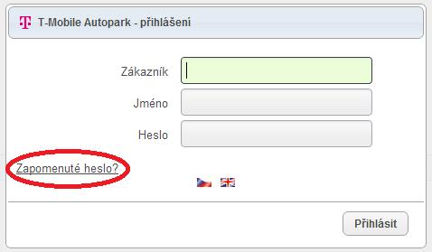 To je po úspěšném přihlášení nutné změnit. Obr. 74: Přihlášení do systému s odkazem pro případ zapomenutí hesla Proč je nutné měnit při prvním přihlášení heslo? Jde o bezpečnostní prvek.