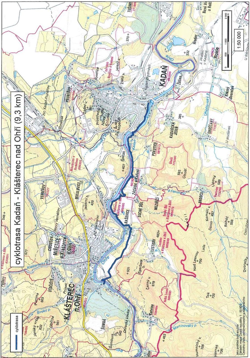 2. Cyklotrasa Kadaň - Klášterec nad Ohří (8