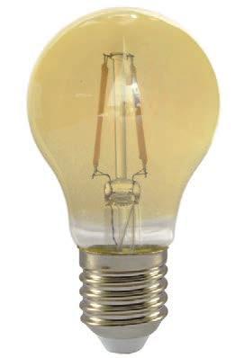 LED ŽÁROVKY FILAMENT 64 mm AMBER Teplá bílá 45