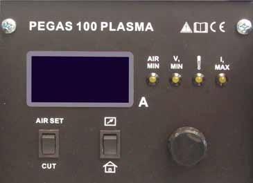 PLASMA PEGAS 100 PLASMA Plasmový řezací stroj IGBT PFC invertor malý rozměry, velký výkonem těžká strojírenská výroba průmyslová výroba možnost připojení na automat Touto invertorovou plasmou