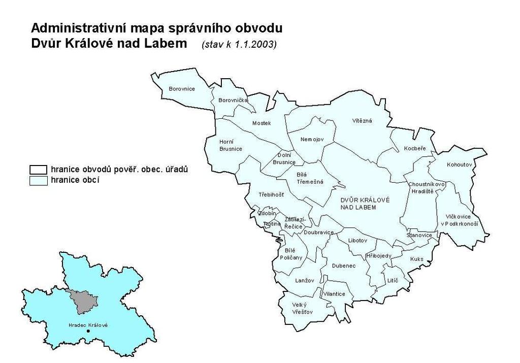 2. úplná aktualizace územně analytických podkladů pro území ORP Dvůr Králové nad Labem 2012 B.