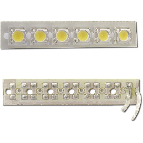 GWL/Pwer: Výknný LED panel 6x, 18V, bílá denní Panel s 6x HIGH POWER LED didu.