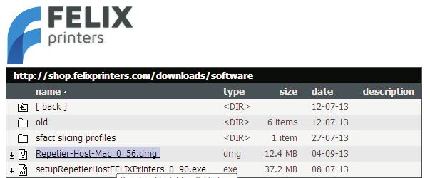 4.2 Instalace Softwaru - Mac OS Uživatelská pøírucka 3D tiskárny FELIX 3.0 1. Pøipojte napájecí kabel.