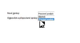 10. Přidání osobního podpisu do zpráv Podpisy můžou být efektní nebo velice jednoduché. Je jedno, jaký styl zvolíte.