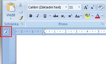 Tabulátory a zarážky V odstavci lze pro jednotlivé bloky textu nastavit tzv. tabulátorové zarážky. Zarážky umožňují zarovnat text do sloupců, odsazovat text na určitou vzdálenost apod.