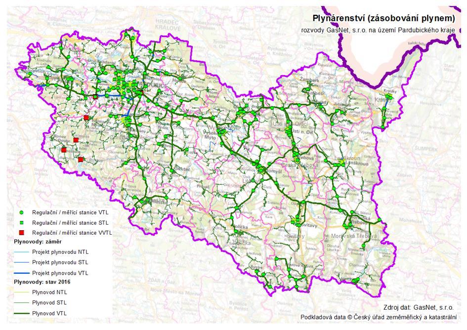 Zemní plyn Tabulka 33: Provedené investice do rozvoje a obnovy plynárenské soustavy v letech 2011 až 2015 Obec s rozšířenou působností OBNOVA (tis. Kč) ROZVOJ (tis. Kč) CELKEM (tis.