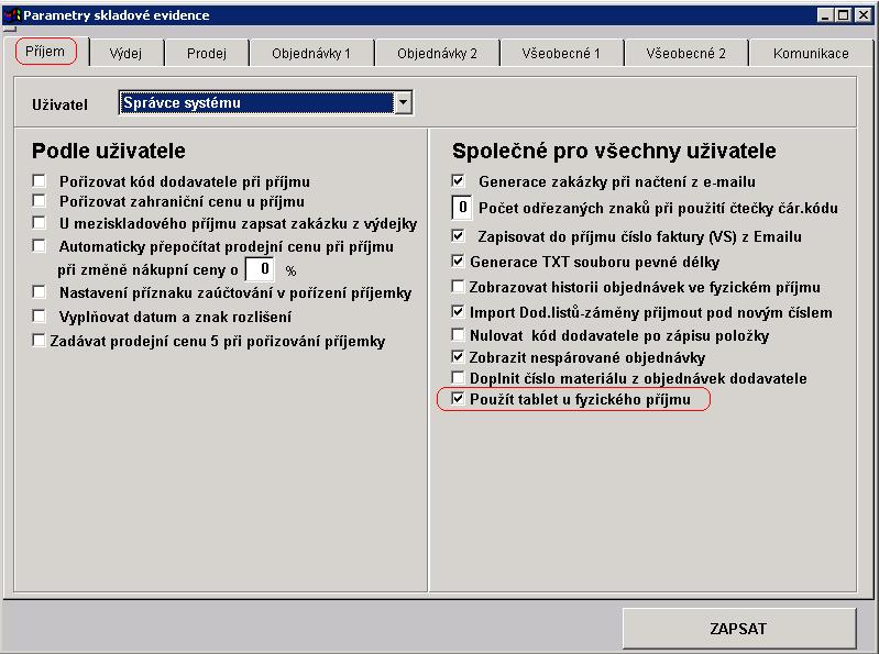 1. Technické vybavení Projekt je určen pro tablet s operačním systémem xxx a čtečkou čárových kódů, která je napojena na tablet prostřednictvím Bluetooth. Grafika tabletu je vyzkoušena na min.