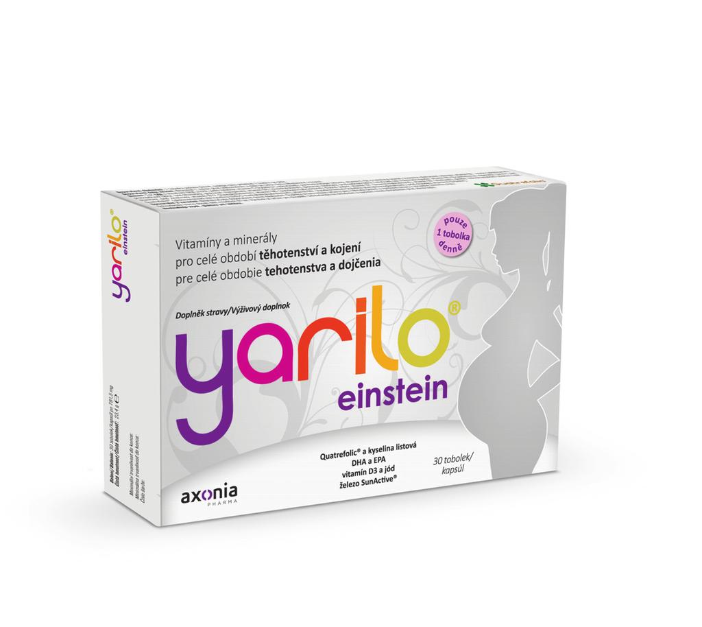 Srovnání mul vitaminů pro těhotné a kojící s ak vním folátem Yarilo einstein Femibion 1 s