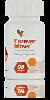 Forever Move je téměř 5x klinicky účinnější než glukosamin a chondrotin, přičemž udržuje zdravý rozsah pohyblivosti kloubů, zvyšuje jejich komfort, podporuje zdraví chrupavky, snižuje ztuhlost svalů