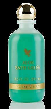Aloe Bath Gelee je skvělý do koupele i jako sprchový gel, protože hydratuje a zároveň jemně odstraňuje nečistoty.