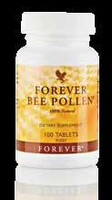 Forever Bee Pollen Včelí pyl je považován za jeden z nejkomplexnějších produktů přírody. Tento zlatý prach mimo jiné obsahuje bioflavonoidy a jiné silné antioxidační složky.