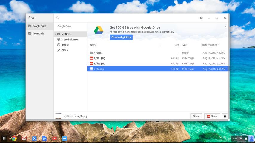 18 Aplikace Povolení offline přístupu k souborům na Disku Google K souborům na Disku Google můžete přistupovat offline, ale nejprve musíte přístup offline povolit: 1.