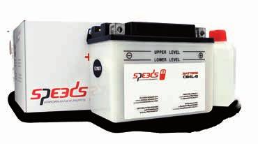 Naše olověné baterie SPEEDS standard se vyznačují zesíleným startovacím výkonem, díky kterému poskytují dostatek energie i v obtížnějších podmínkách, např. při chladném počasí.