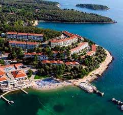 Limský záliv 12 km, Poreč 10 km, Rovinj 29 km > Vrsar Chorvatsko istrie Turistický resort BELVEDERE 4* Poloha: v blízkosti hotelu Pineta, blízko moře, několik minut od Vrsaru.