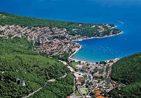 Chorvatsko istrie Rabac > Labin 5 km Hotel NO NAME MASLINICA 4* Poloha: v zálivu Maslinica, Rabac 0,5 km.