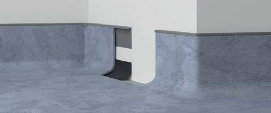 EL 3,5 Krycí lišty k duté zaoblené liště pro pružné podlahové krytiny 32 mm 5 mm 1 balení = 25 x 4,00 m vyrobeno z tvrdého plastu na bázi PVC (všechny obsažené látky odpovídají REACH nařízením)