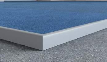 HK 100 Duté zaoblené lišty pro pružné podlahové krytiny 1 balení = 40 x 2,50 m vyrobeno z materiálu na bázi PVC (všechny obsažené látky odpovídají REACH nařízením) vhodné k