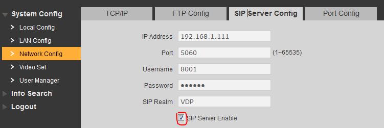 Po opětovném naběhnutí zařízení přejdeme do System Config -> Device Manager -> Outdoor Station Manager a zkontrolujeme, že je zde nadefinována dveřní stanice (číslo