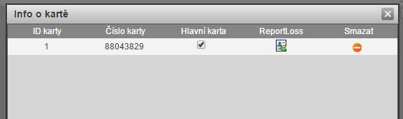 klikneme na Načíst kartu 2. přiložíme kartu ke čtečce 3. Po načtení uložíme tlačítkem Potvrdit načtení.