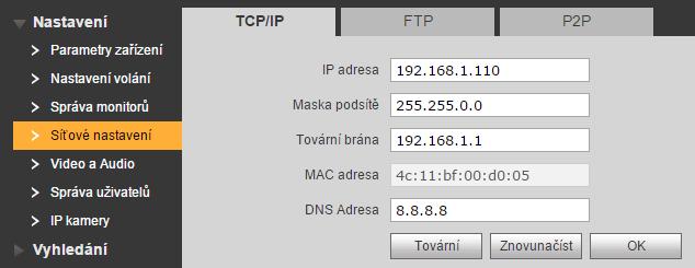 Parametry zařízení (Local Config) -> Parametry zařízení (Local Config) Pravidlo (DialRule) lze přepnout na Serial" pro jakékoliv číslo bytu viz 3.