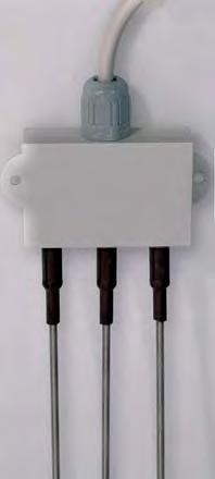 ALSCHU 485 OE / 3P nebo MINAL) velmi přesný kontrolní systém Počet elektrod: 3 Délka elektrod: 150 mm, jiné délky na dotaz elektrody lze zkrátit na požadovanou délku, pokud je třeba