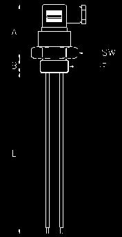 603172 3 elektrody potažené materiálem PTFE agresivní elektricky vodivé kapaliny MOŽNÉ ZKRÁTIT potažené elektrody robustní zatěsněná konstrukce poplach, regulace stavu hladiny a dávkování ve