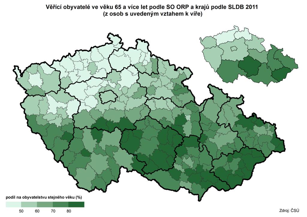 Senioři v