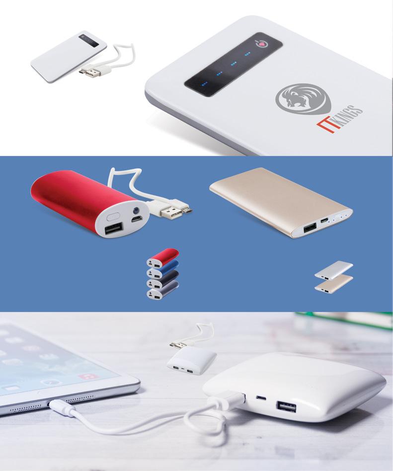 20 TECHNOLOGY AND MOBILE / POWER BANKS 111 4000 mah OSNEL AP741471 116 65 10 mm [ P2 (4C, 40 40 mm), E1 (50 50 mm), UV (FC, 50 70 mm) USB power banka z nerez oceli a plastu s 4000 mah baterií.