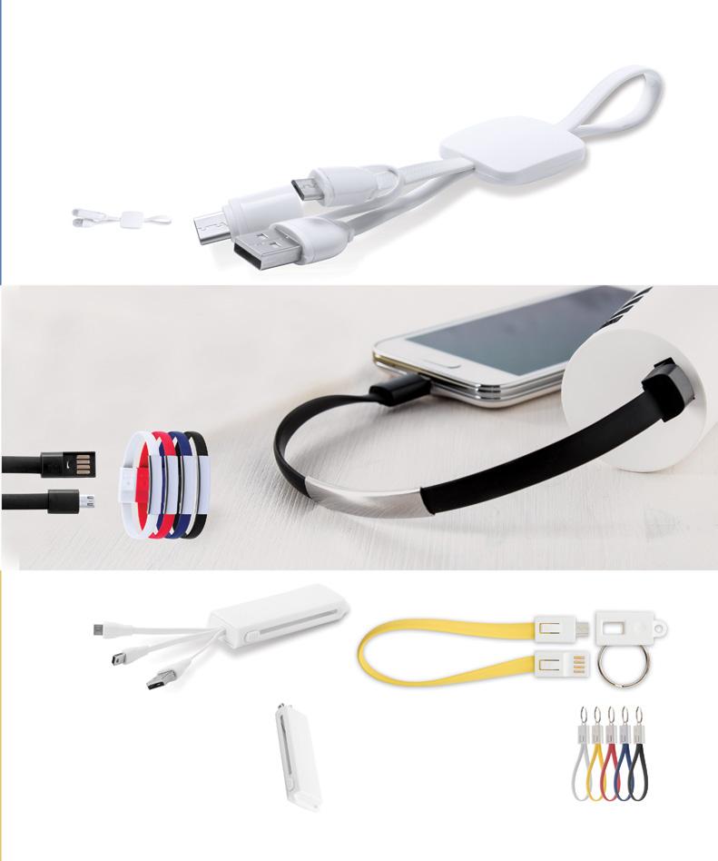 118 TECHNOLOGY AND MOBILE / CHARGERS 27 SANWEL AP781354 165 30 16 mm [ P1 (2C, 20 20 mm) USB nabíjecí kabel s Type-C a mikro USB konektory.