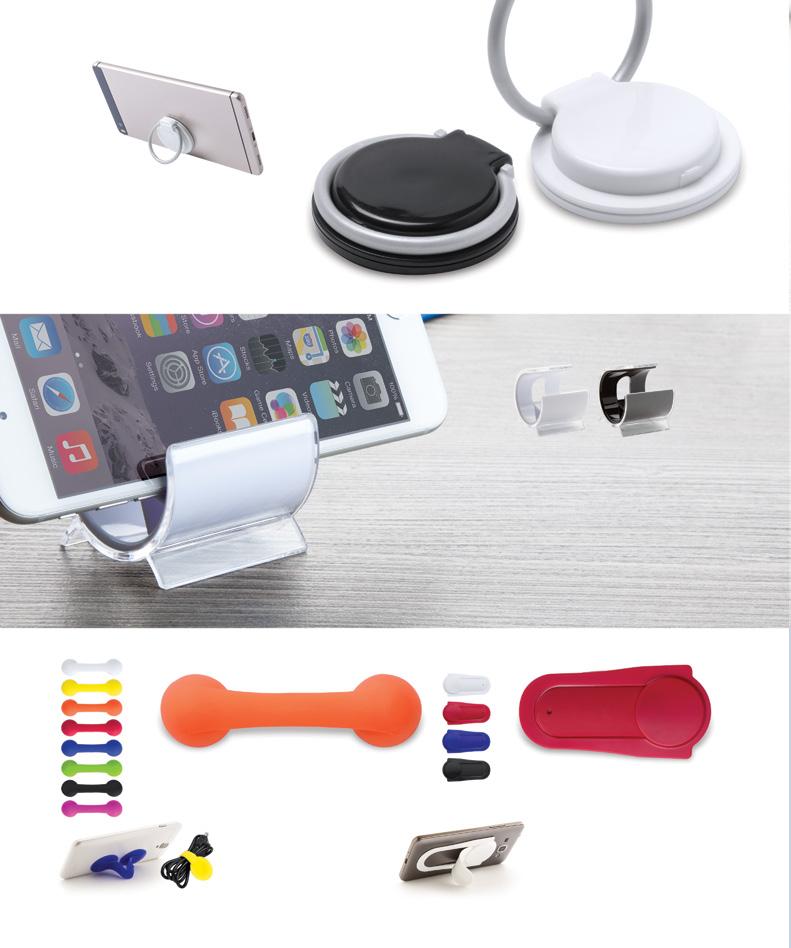 32 TECHNOLOGY AND MOBILE / HOLDERS AND CASES 123 MOIDEN AP781173 ø32 7 mm [ P1 (4C, ø20 mm), UV (FC, ø25 mm) Kulatý, plastový stojánek na mobil se samolepící plochou.