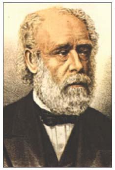 Sir Joseph Whitworth Whitworth, vynálezce metařského vozu a mnoha jiných úžasných strojů, je nikoli nepodobný paviánovi; mluví nejširší lankaširštinou.