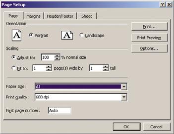Vyberte možnost File (Soubor) > Page Setup (Vzhled stránky) > Print (Tisk). Vyberte název tiskárny a poté klepněte na tlačítko OK. 2.