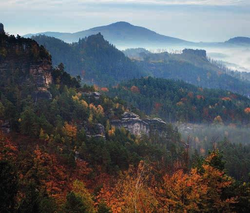 STARÉ KØEÈANY Jihozápadnì od vesnice se tyèí Vlèí hora (580 m n. m.), na kterou vede nìkolik znaèených turistických tras i nauèná stez- ka.