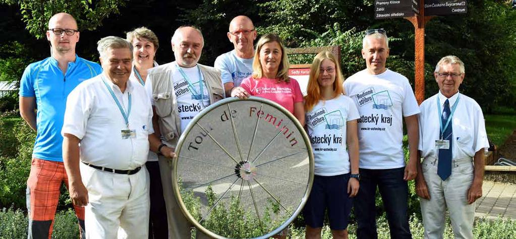 Tour de Feminin Organizátoři Organizers Jiří Vích ředitel závodu - race director - Verantwortlicher Direktor des Wettkampfes Miroslav Zinek Šárka Pešková zástupce ředitele - assistant manager -