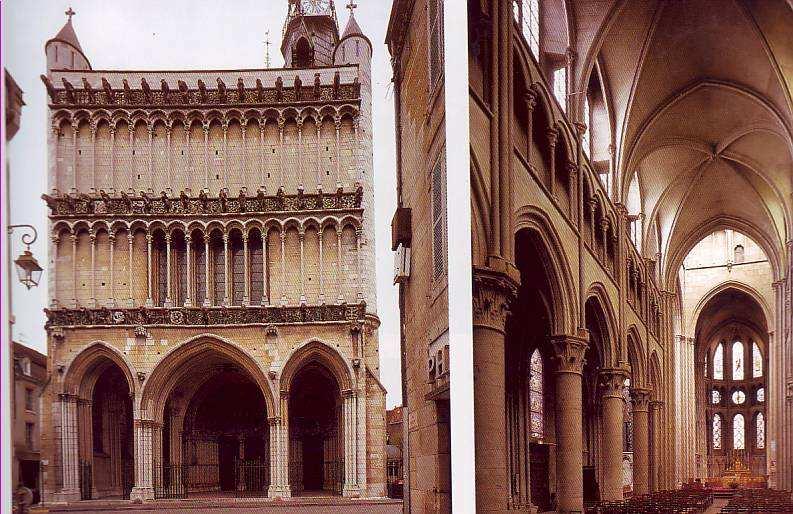 Dijon (Céte-d'Or), farní kostel Notre-Dame 2.